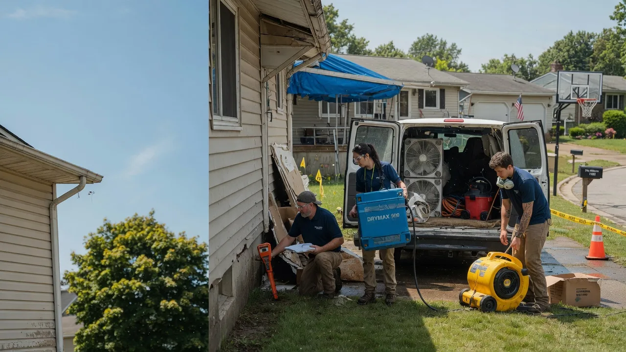 Ceiling Leak Cleanup in Stockport, IA near me